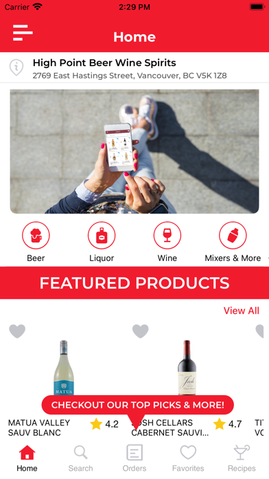 High Point BWS Screenshot