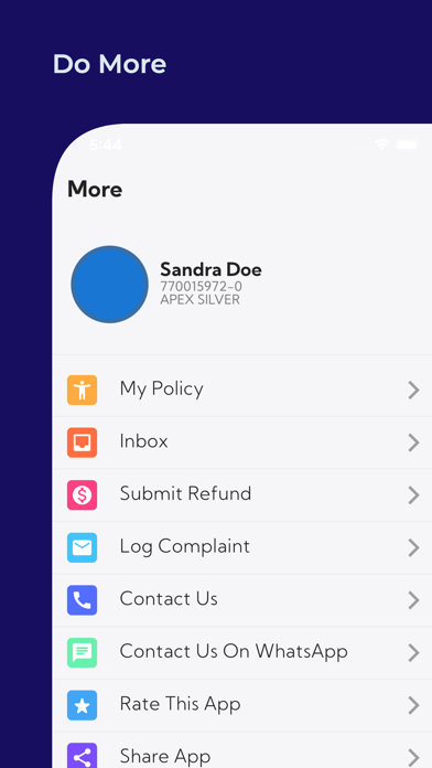 Apex Health App Screenshot