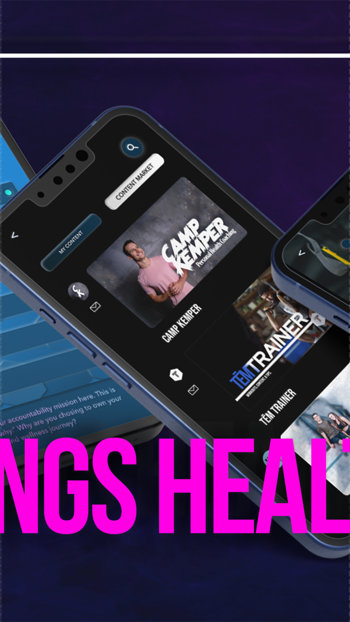 TĒM APP - Virtual Health Club