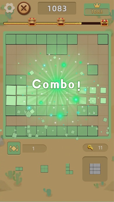 Screenshot #3 pour WoodCube - Jeu de Puzzle Blocs