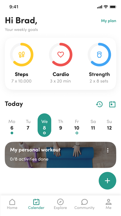 Wireless Outdoor Workouts Screenshot
