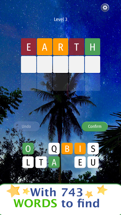 Word Jungle: Find the word Screenshot