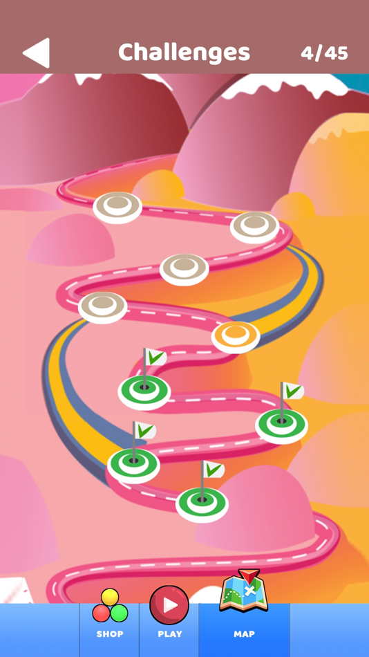 #6. Color Road! (iOS) 由: Voodoo