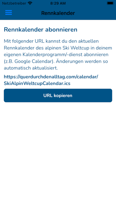 Ski Alpin Weltcup Tippspiel Screenshot