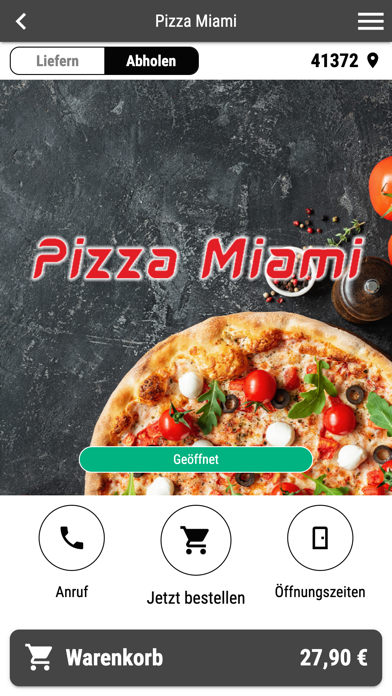 Pizza Miami Niederkrüchten Screenshot