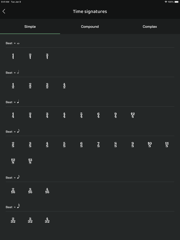 Zen Metronome iPad screenshot 4 - Music app