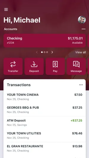 Grandview Bank screenshot 1
