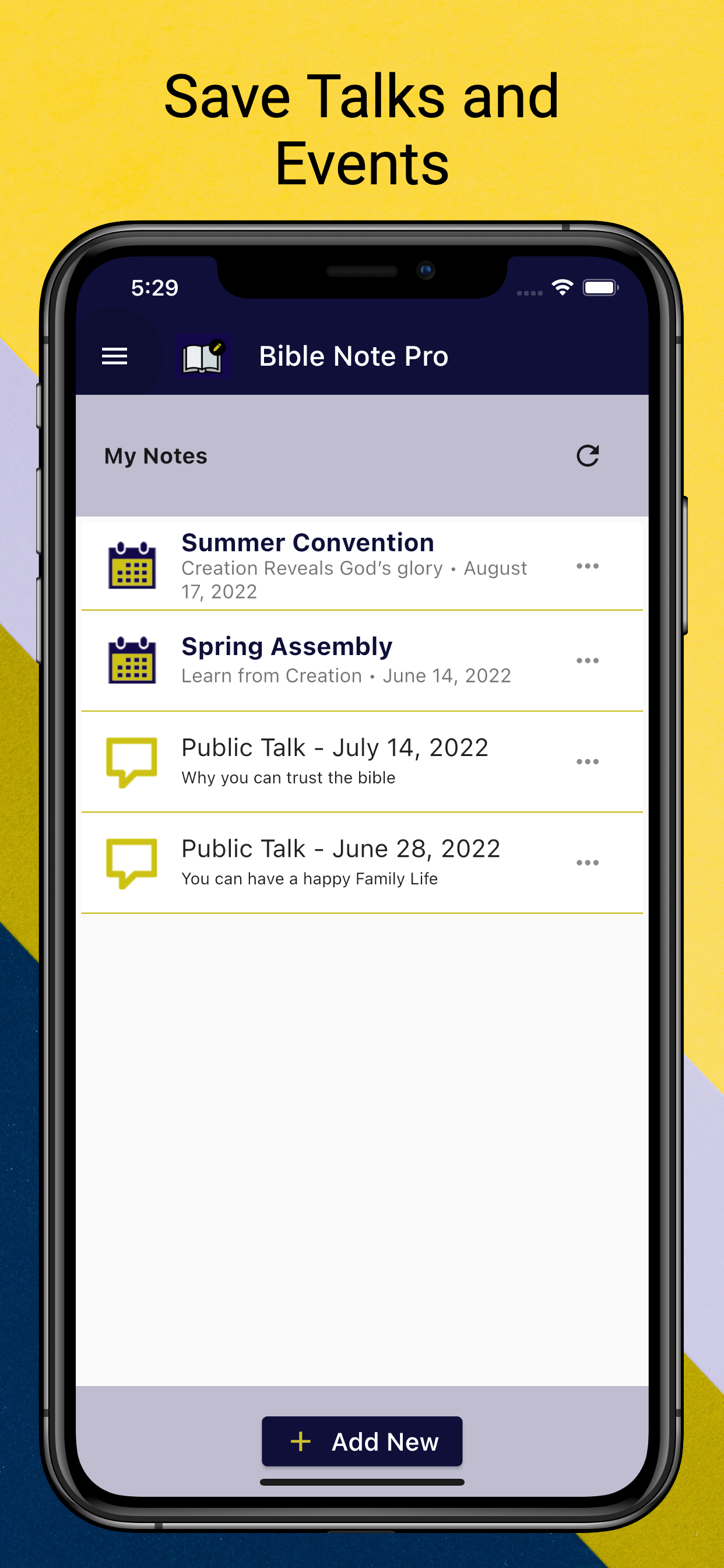 Bible Note Pro