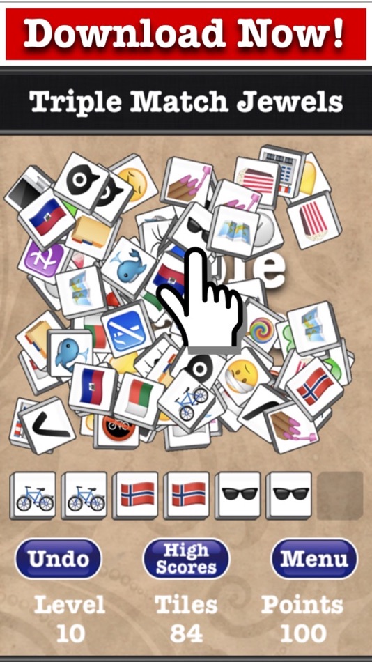 #1. Triple Match Jewels™ (iOS) Podle: Boy Howdy Technology LLC