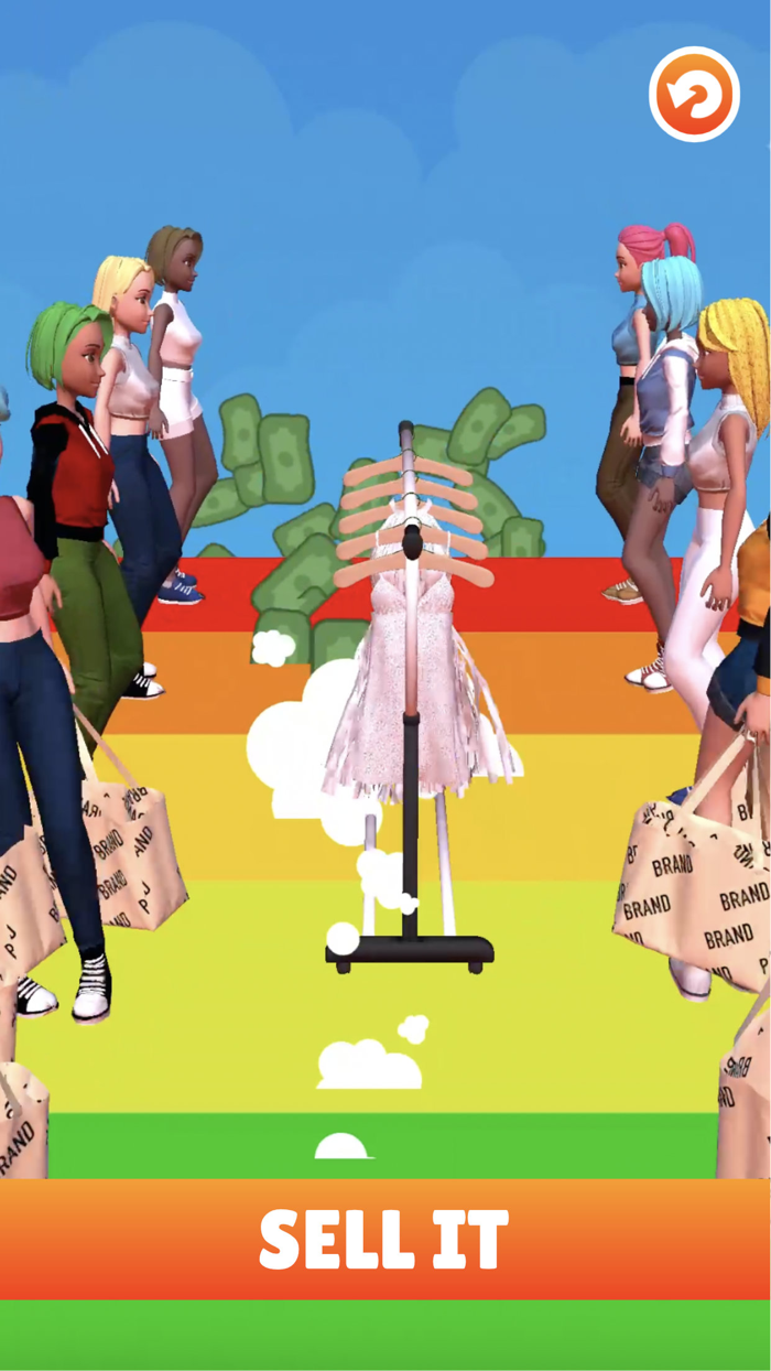 Clothing Vendor Rush