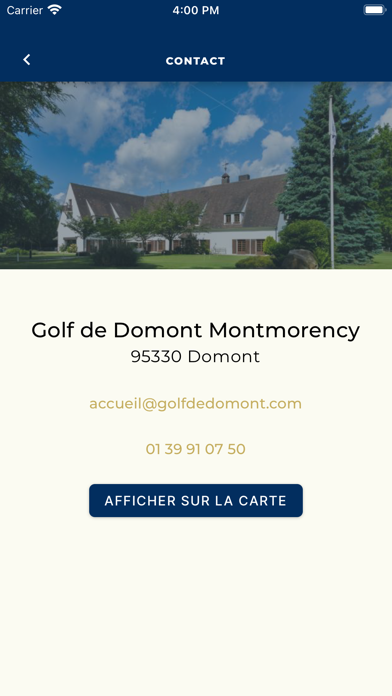 Golf de Domont Montmorency Screenshot