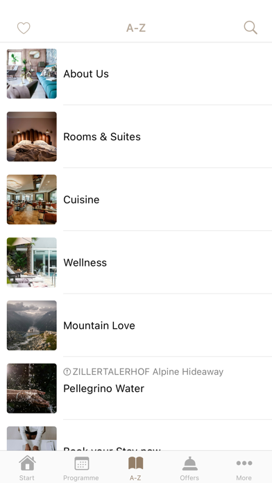 ZILLERTALERHOF Screenshot