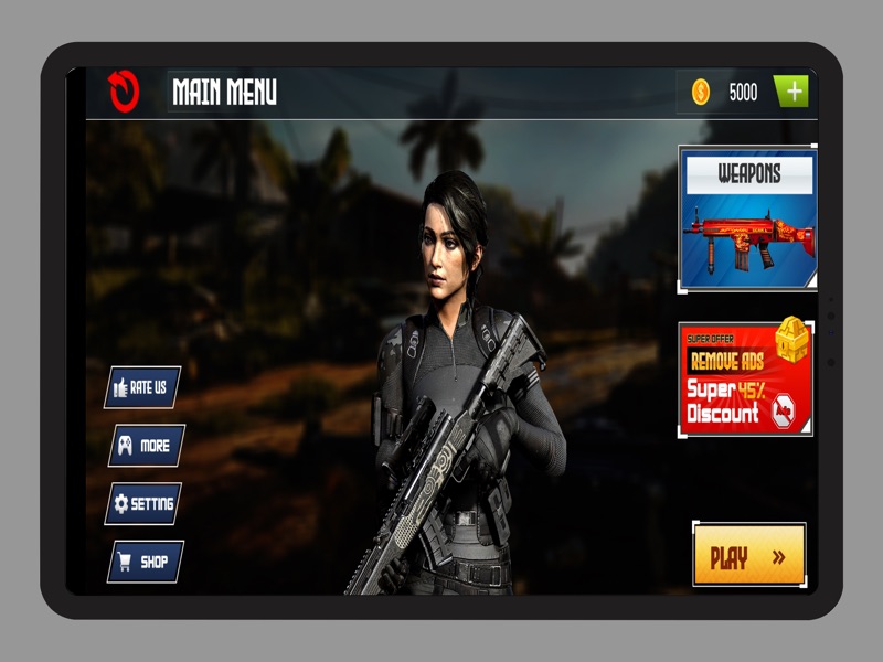 FPS Commando Shooter Strike screenshot 9