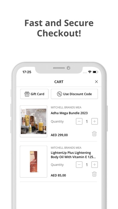 Mitchell Brands MEA Screenshot