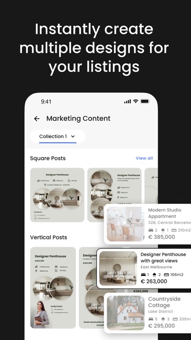 Agenthrive Real Estate Content Screenshot