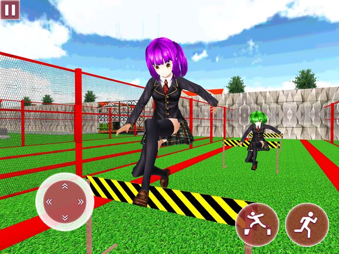 Anime School Girl Life 3d Game