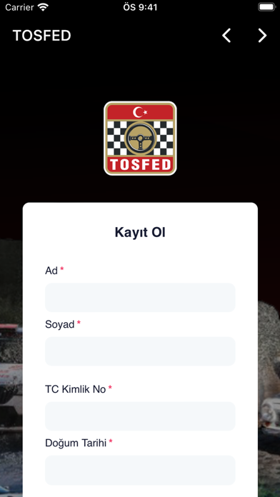 TOSFED - BYS Sistemi Screenshot