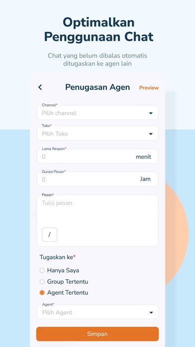 Jubelio Chat Screenshot