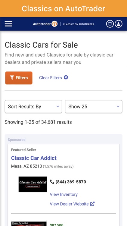 Classics on Autotrader