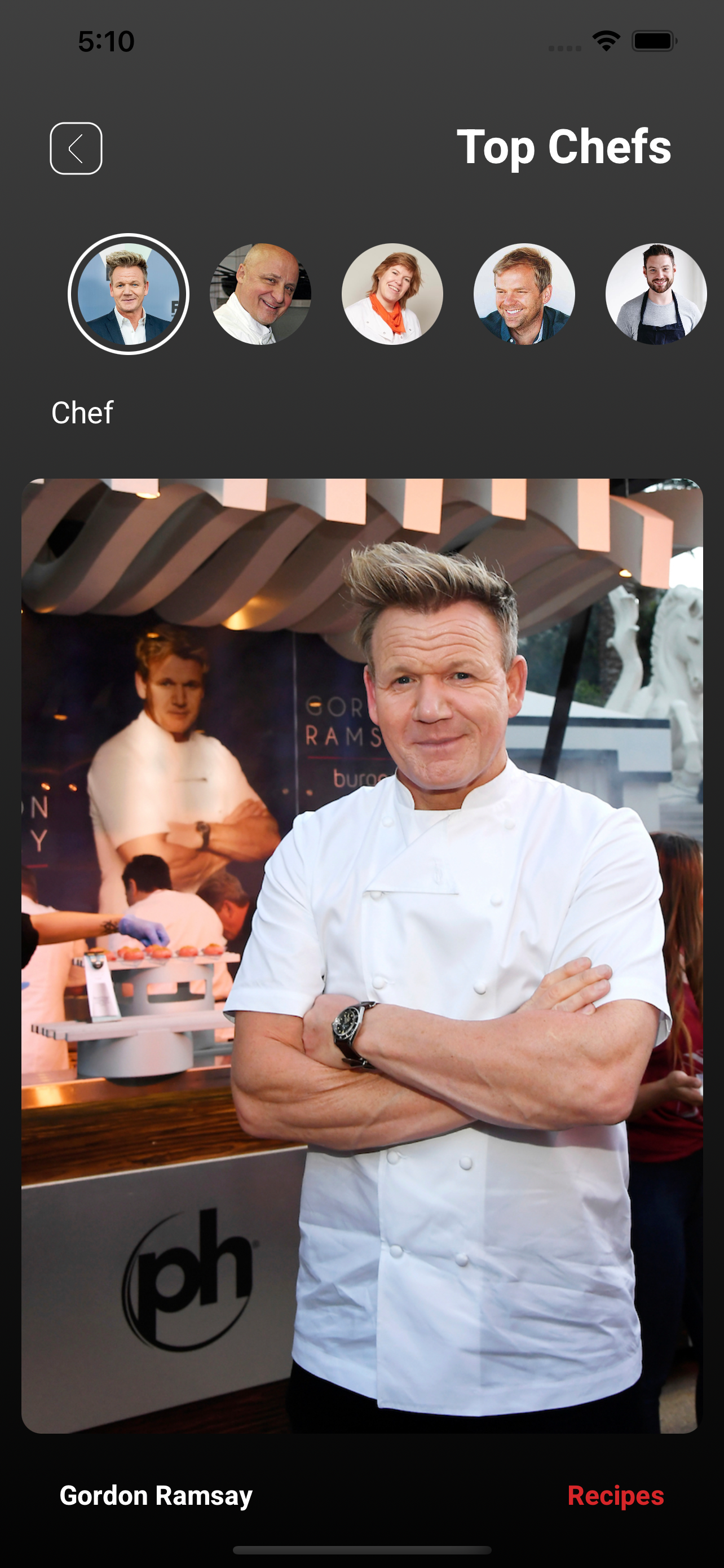 Recipes generator