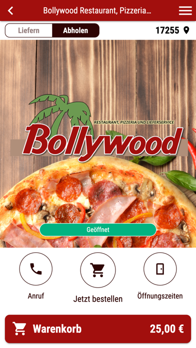 Bollywood Restaurant Wesenberg Screenshot