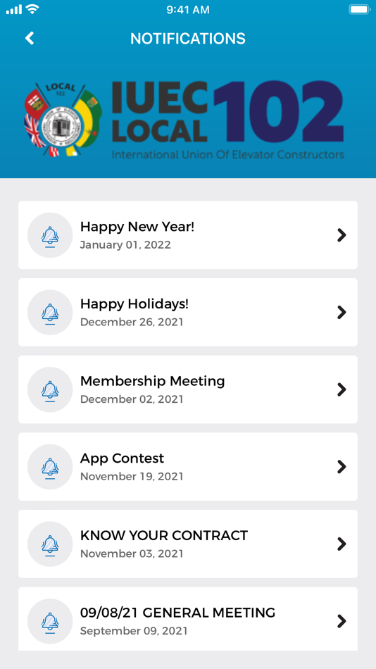 #4. IUEC 102 (iOS) 由: International Union of Elevator Constructors Local 102