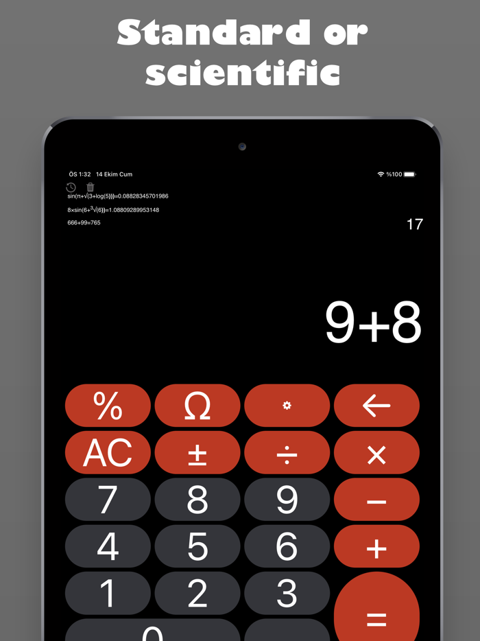 Calculator ¹