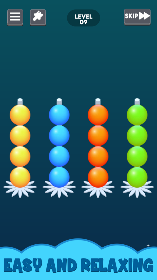 #2. Ball Hoop Stack: Ball Sort 3D (iOS) 由: Paresh Gundaniya