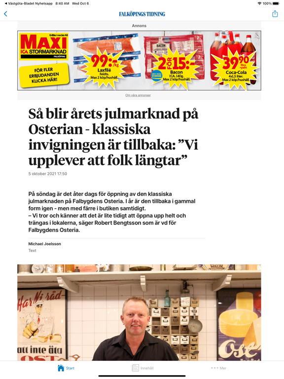 Falköpings Tidnings Nyhetsappのおすすめ画像2