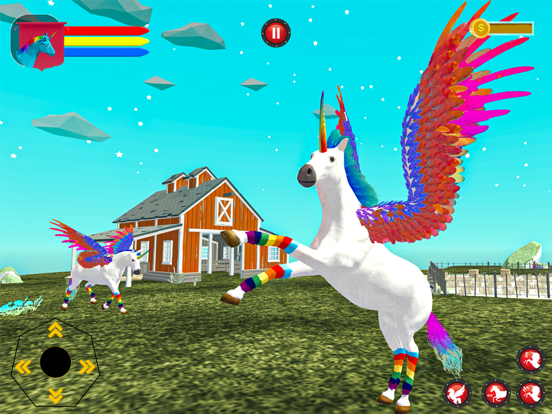Flying Unicorn Pegasus Horse screenshot 3