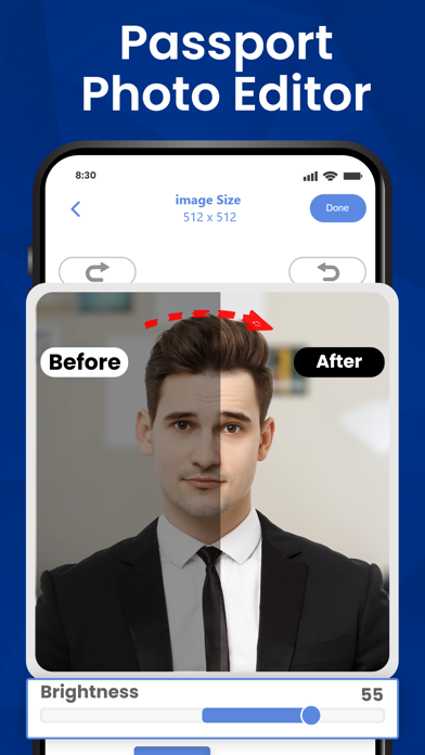 Passport Photo Maker - Visa/ID Screenshot