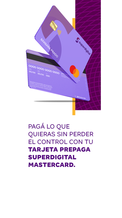 Superdigital: Cuenta y Tarjeta Screenshot