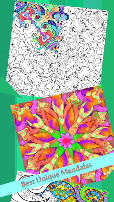 Color Surreal Mandala Coloring Screenshot