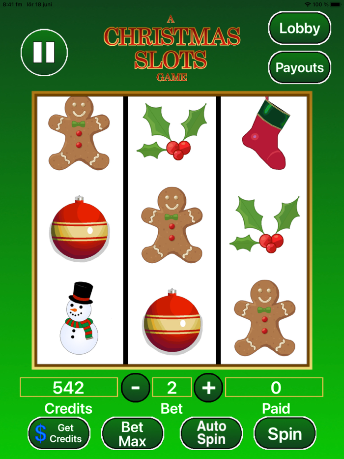 A Christmas Slots Game