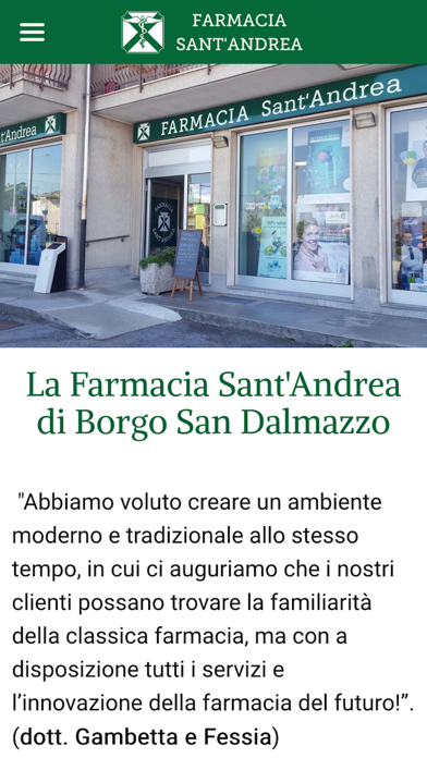 Farmacia Sant'Andrea Screenshot