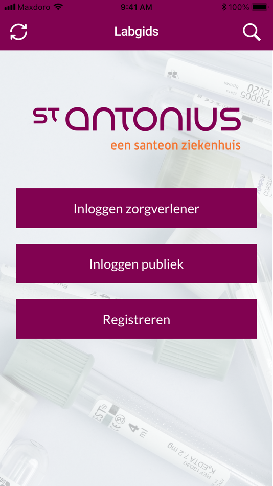 #1. St. Antonius eLabgids (iOS) Bởi: St. Antonius Ziekenhuis