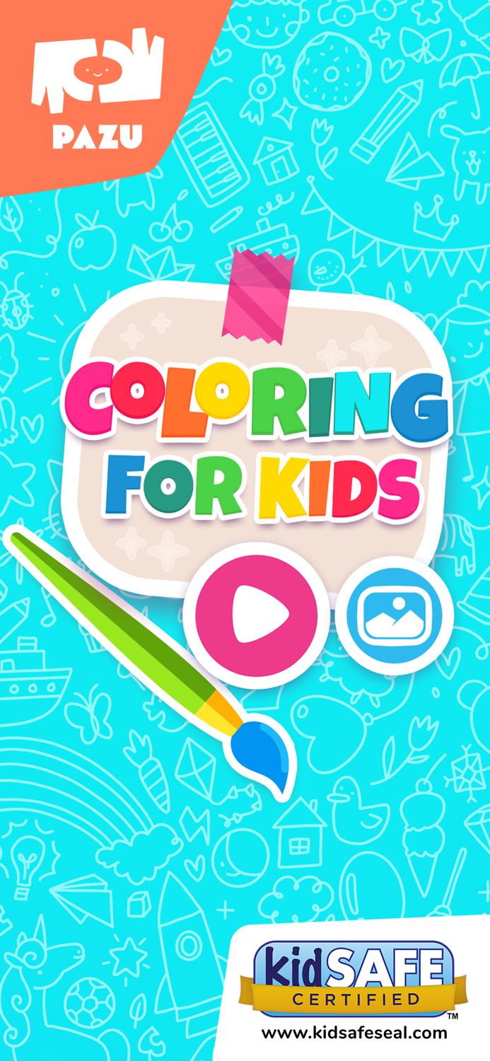 Coloring games - for toddlers