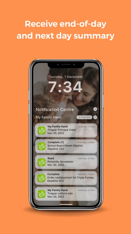 #6. My Family Hand (iOS) Podle: myWhanau