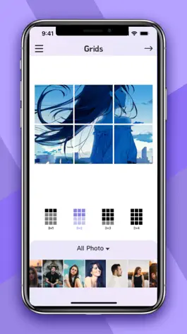 Game screenshot Grids - Grid Photo Crop mod apk