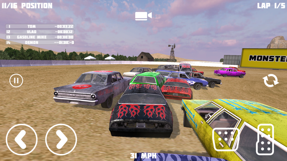 #6. Get Wrecked Racing (iOS) 由: Blumentals Solutions SIA