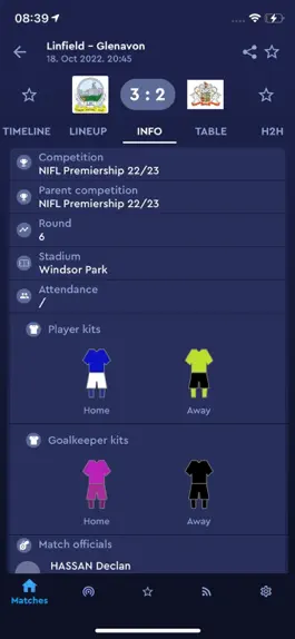 Game screenshot Football NI hack
