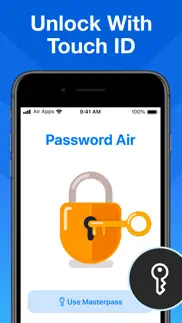 passwords air - lock manager iphone screenshot 3