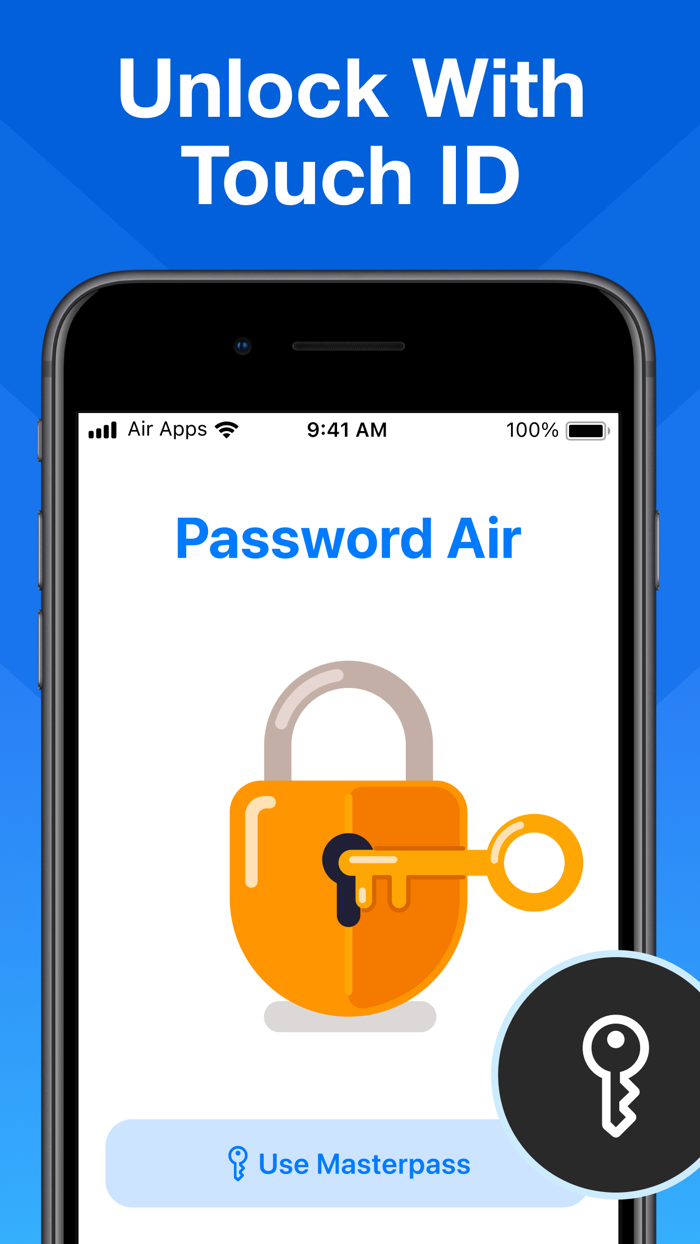 Passwords Air - Lock Manager