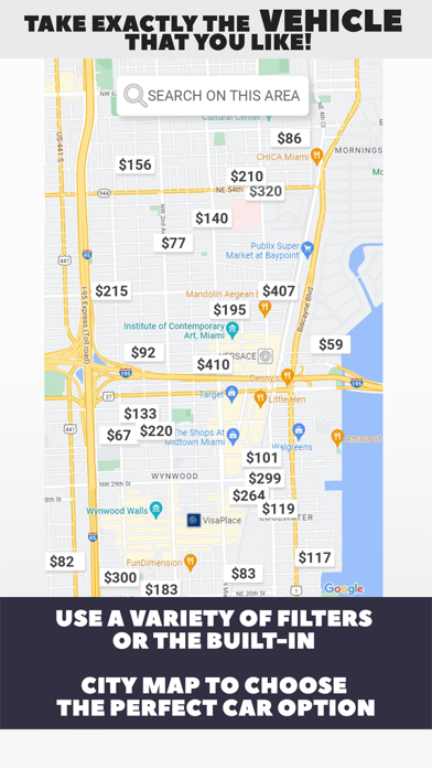 Huur: Rideshare Car Rentals Screenshot