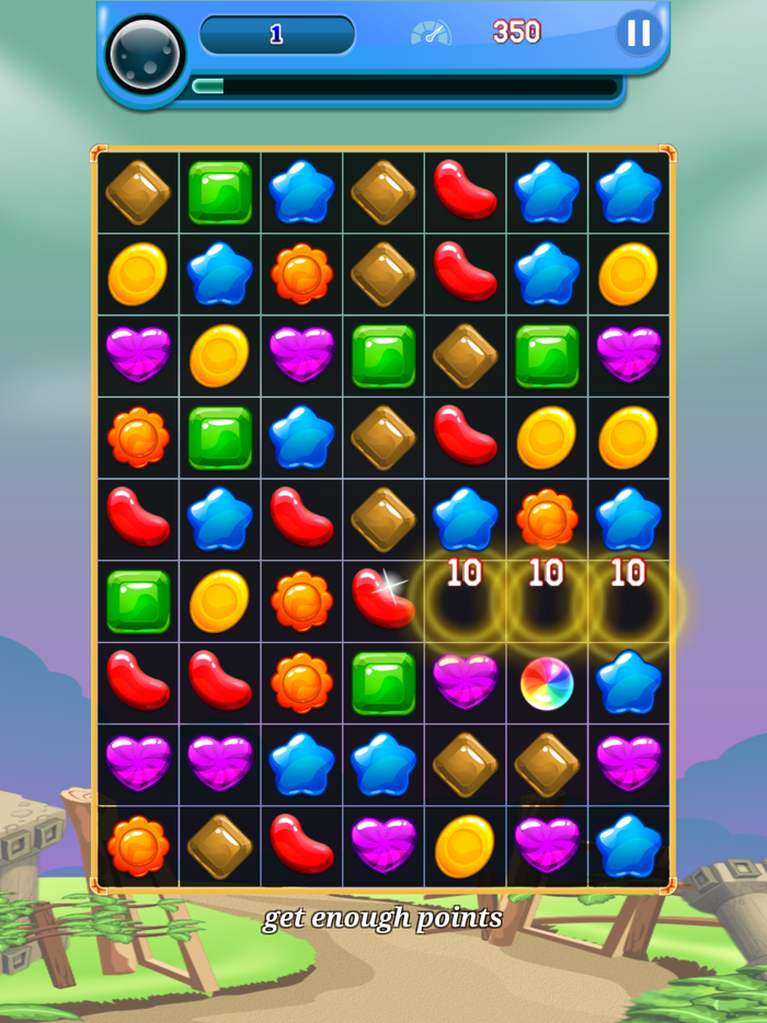 Magic Candies - Match 3 Puzzle