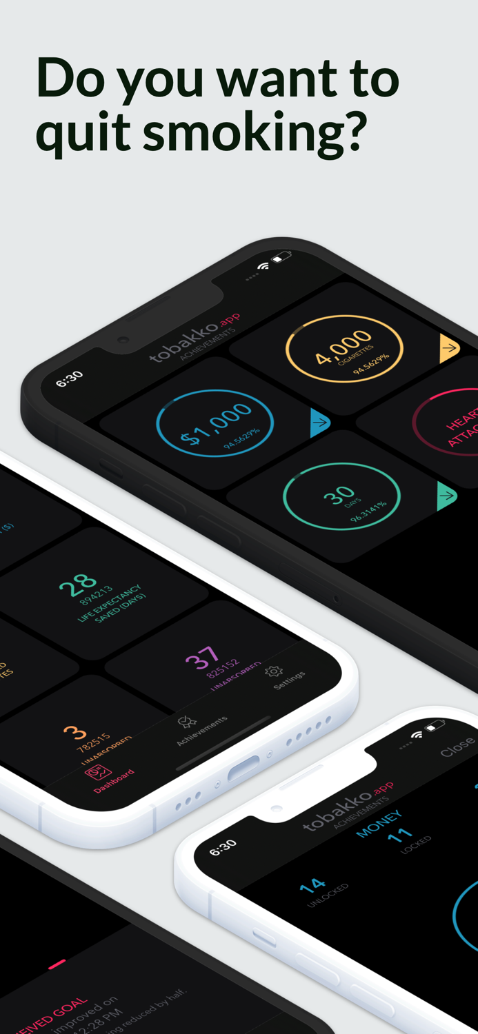 Tobakko Quit smoking now