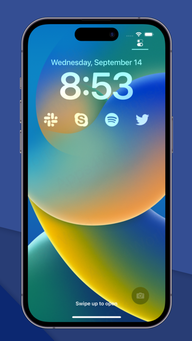 Lock Screen 16 Widgets Screenshot