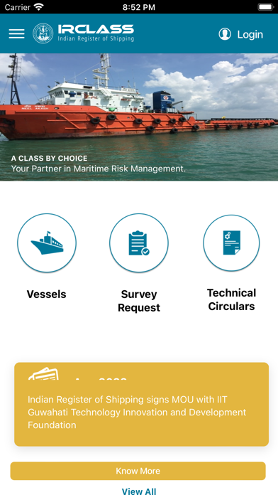 IRCLASS Maritime Screenshot
