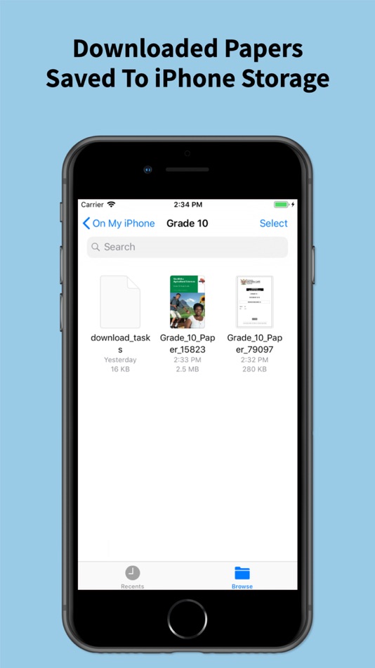 #8. Grade 10 Exam Papers (iOS) 由: Selborn Arnold Zandamela