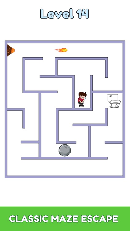 Maze Escape: Toilet Rush